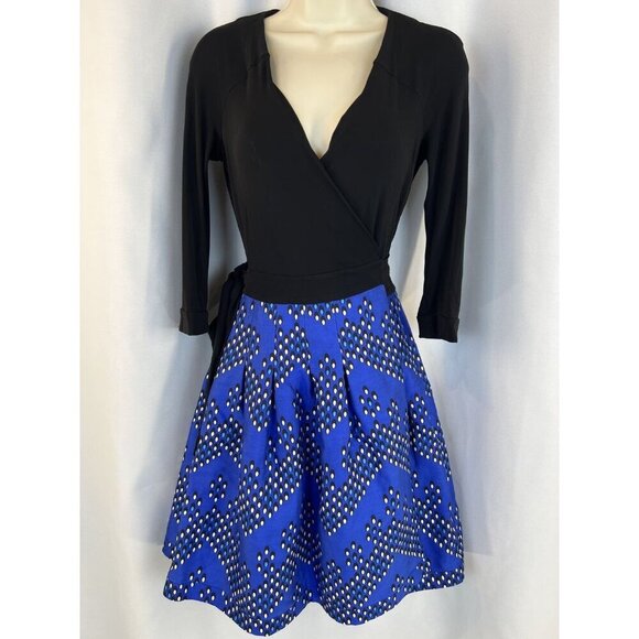 Diane Von Furstenberg DVF Jewel Wrap Dress $548 - Picture 2 of 13